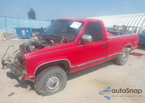 1992 GMC Sierra K2500 from USA, damaged, VIN 1GTFK24K7NZ529055